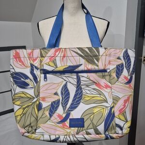 EUC Vera Bradley Large ReActive Drawstring Top Beach Tote